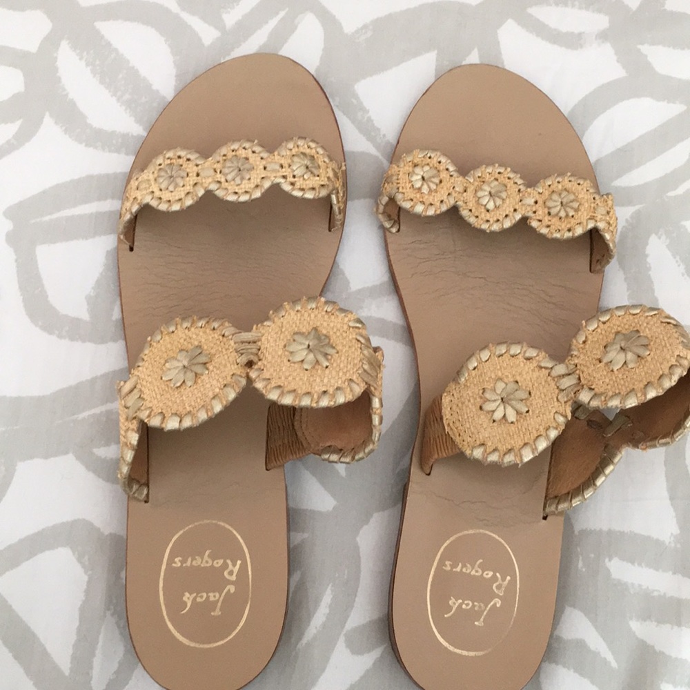 Lauren Raffia sandals